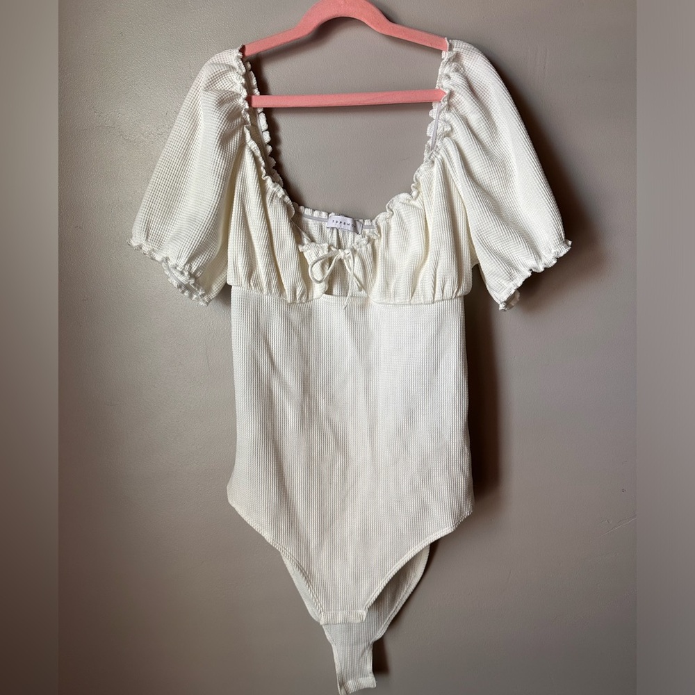 Topshop milkmaid bodysuit
